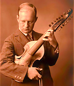 Paul Hindemith with a viola d'amore