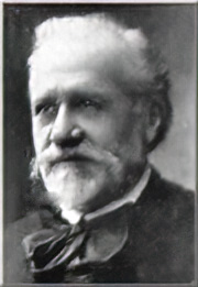 A portrait of Henri Marèchal as an older man.
