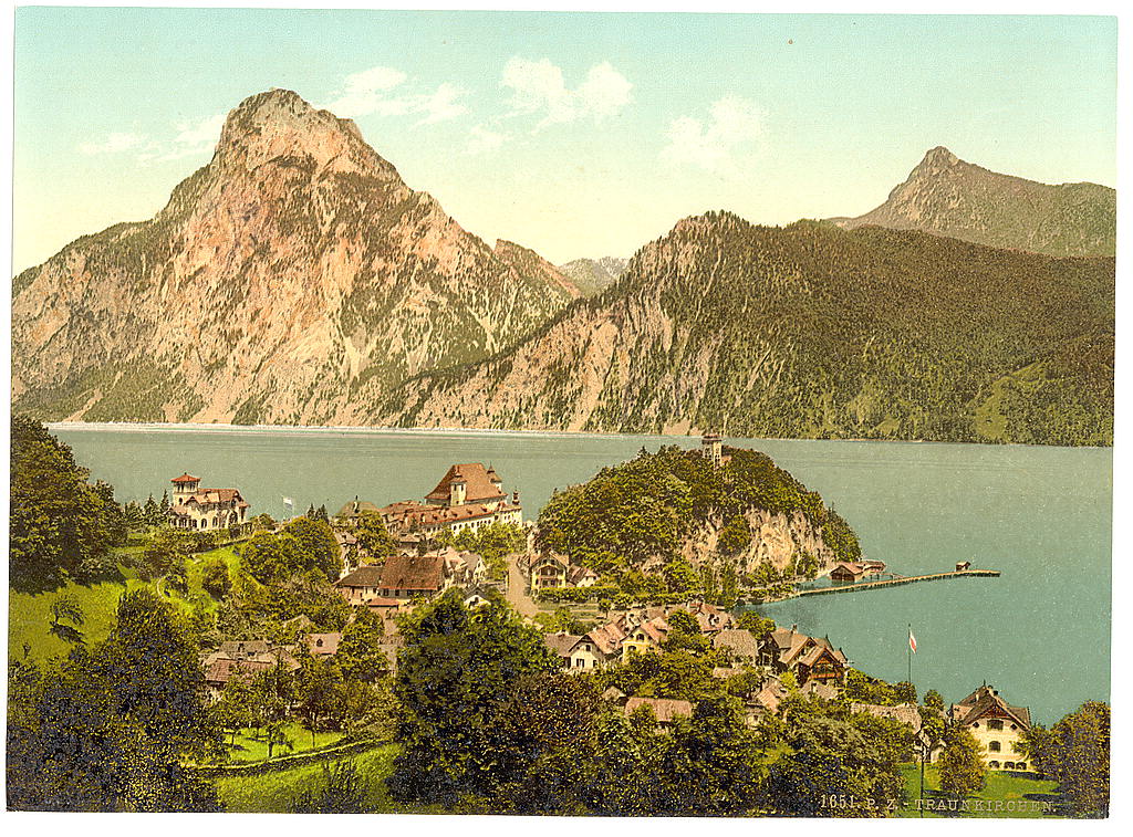 Postcard image of Trauenkirchen, in Austria