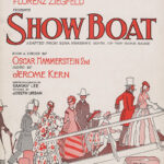 Cover page for sheet music for the musical Show Boat